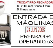 FECHADOR PROFESIONAL 60x40mm